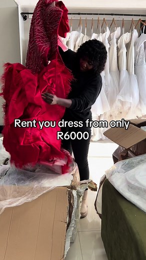 Save thousands by renting your beautiful traditional wedding dress from only R6 000 available only in our JHB shop #SAMA28 #fyppppppppppppppppppppppp #fypviralシviral #traditional #weddingdress #reddress #dress #bridal #bride #weddinginspo