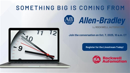 1.4K views · 18 reactions | Something powerful is coming. On October 7, we're introducing a new addition to our Allen-Bradley product line built to help manufacturers move faster and smarter. Don’t miss the reveal.  Register for the livestream today. https://rok.auto/3VKABwM #NewProductsROK | Rockwell Automation, Inc. | Facebook