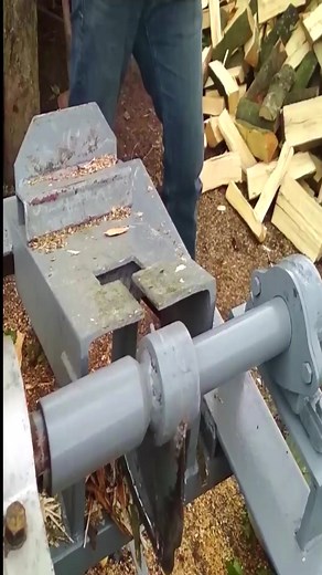 1.6M views · 1.9K reactions | Axe Firewood Splitter 2 #firewood #woodworking #firewoodprocessor #logsplitter #splittingwood #awesome #satusfying #woodsplitting #chainsaw #outdoors #smallbusinessbigdreams | Pleasure Workshop 2.0 | Facebook