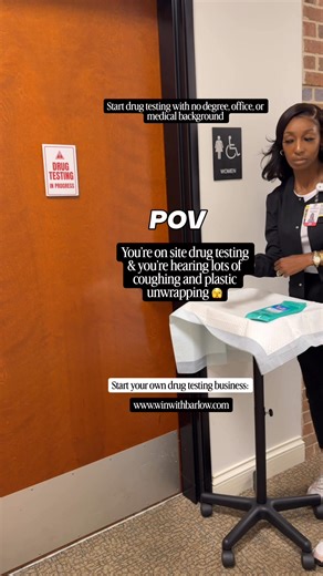 52K views · 845 reactions |  I’m on-site doing a drug test, and I hear the donor coughing a lot… then I hear some plastic unraveling.  What would you do? Go in and stop the test — or just document everything on your paperwork? Let’s talk about it  You run into all kinds of situations in this drug testing world! | Win with Barlow | Facebook