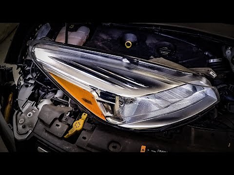 Ford Escape headlight removal (2016)// #theautobodyguy