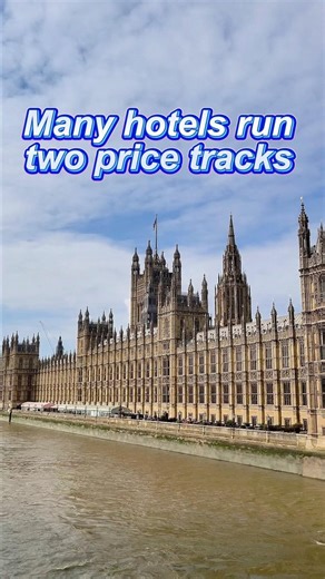 Compare hotel prices across several apps first#savemoney #hotel #uk