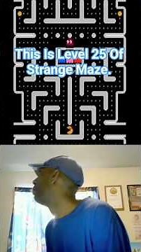 Ms. Pac-Man (NES) 8-Bit And Tengen Version. Strange Maze Level 25 #shorts
