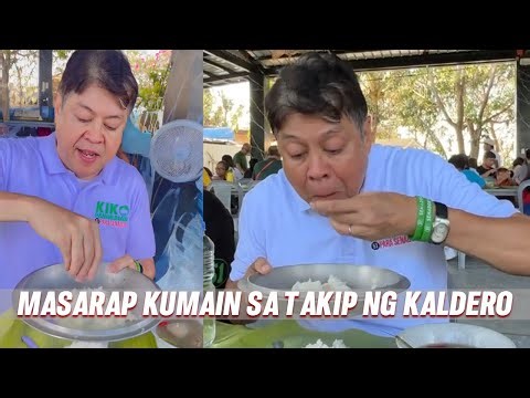 Kiko Pangilinan KUMAIN sa TAKIP ng KALDERO! Umani ng Samo't-saring REACTION sa Netizens!