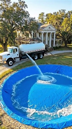 From Dirty Pond to Beautiful Garden Pool 🌿💧