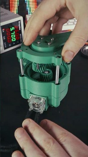 I Designed a Compact 3D Printed Robotic Actuator #actuator #robotics #maker #3dprinting