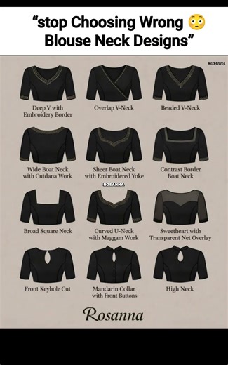 Best Blouse Neck Designs for Plus Size Women – Complete Style Guide#BlouseDesign#PlusSizeFashion