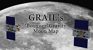 GRAIL's 'Bouguer' Gravity Moon Map