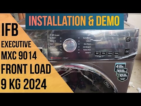 IFB Executive MXC 9014 | 9 KG Front Load Washing Machine | Demo Installation