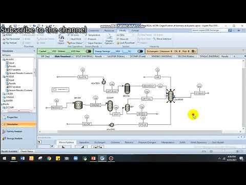 Aspen Plus simulation of co-pyrolysis and gasification of plastic and biomass to syngas (part 2)