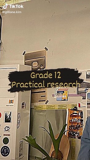 Practical Research Notes for Grade 12 Students