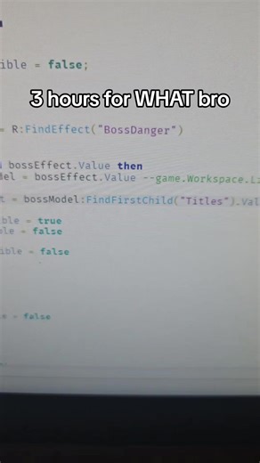3 hours for what bro #roblox #rant #memes #programming #deepwoken | Roblox