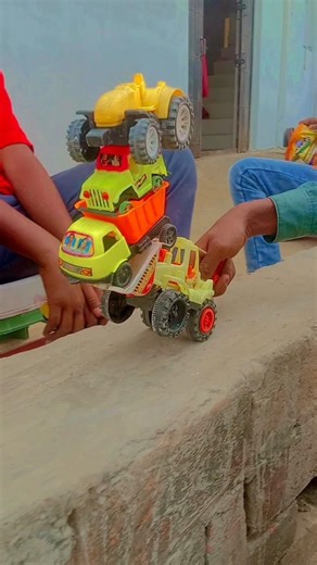 Remote Control Jcb And Dumper Truck Unboxing And Testing Short Video ..🚜🚜😱