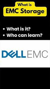 What is EMC Storage? software course Details #emcstorage #dellemc #datastorage #storageadministrator