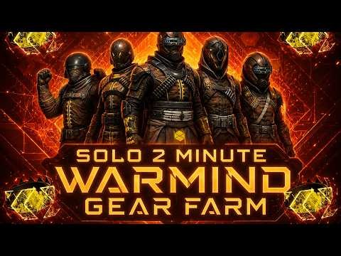 The Best Solo FARM For WARMIND Tier 5 Gear In 2 Minutes | Destiny 2