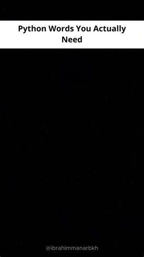 Ibrahim Manar on Instagram: "Just in Python. Save this for later 📌 #python #pythonprogramming #computerscience #coding #programming"