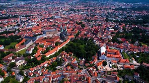 Capturing Bamberg: Drone Views of Bavaria's Historical Tapestry