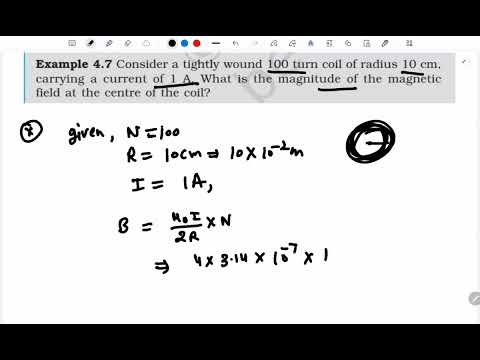 Class 12 Physics |Example 4.7 |Moving Charges and Magnetism | Step-by-Step Solution |Sadhana Classes