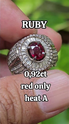 ruby red pure Madagaskar ha