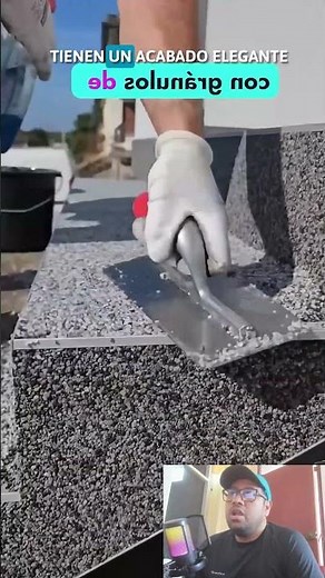 ✅Granite and marble finishes for stairs and walls #construction #engineering #home