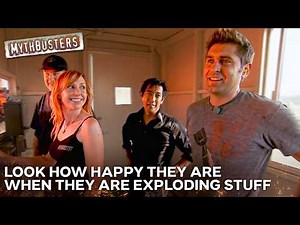 Can Everyday Objects Actually Protect You From An Explosion? | MythBusters