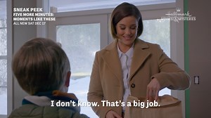 12K views · 964 reactions | Check out this sneak peek at "Five More Minutes: Moments Like These," then visit the magical Yule House Saturday at 10/9c! | Hallmark Mystery | Facebook
