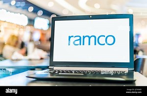 POZNAN, POL - DEC 8, 2021: Laptop computer displaying logo of Ramco Systems,  a software and services provider based in Chennai, Tamil Nadu, India Stock Photo - Alamy