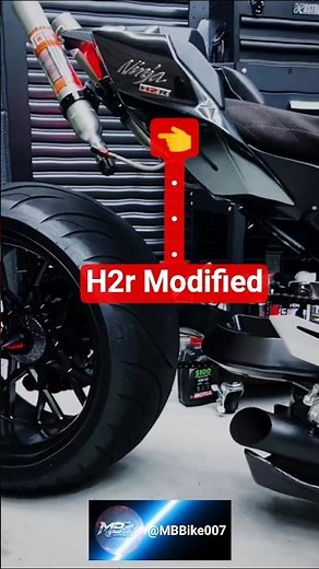Kawasaki Ninja H2r Modified 😈 💀