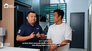 We're thrilled to share that our very own Haier Trainer, fondly known as Abang Haier, has fully equipped his home with Haier products! 🏠✨ Join us for an exclusive house tour and discover the Haier appliances he relies on every day. Get inspired by how Abang Haier enhances his lifestyle with our innovative products. #AbangHaier #HaierMalaysia #HouseTour #SmartLiving #HomeAppliances #HaierFamily | Haier