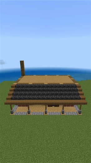 Best Wooden House In Minecraft Tutorial Timelapse #shorts #minecraft #viral