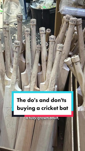 Master bat maker @JPGavan Cricket talks you through buying your first #cricket bat