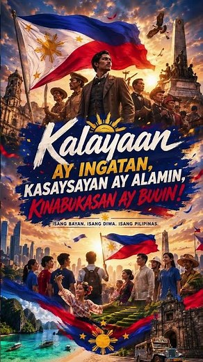Bayaning Filipino - Philippine Independence Day #BayaningPilipino #YouthForNation #PinoyPride