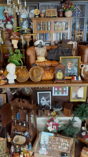 6.1K views · 295 reactions | Classic (functional!) #tinkertoy set in 1/12 scale is part of a multi-piece themed lot with miniatures made by the incomparable miniature craftsman, David Krupick. Sale starts Sunday: LINK IN BIO to preview the sale. Have fun with this! #miniatures #dollhouse #dollhouseminiatures #mini #miniaturetoy #toys #classictoys #miniac | D. Thomas Miniatures | Facebook