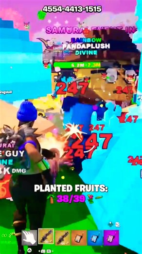 Rainbow PandaPlush Code In Fruit VS Brainrot🐼🌈#fortnite#fortniteshorts#fortniteclips#brainrot