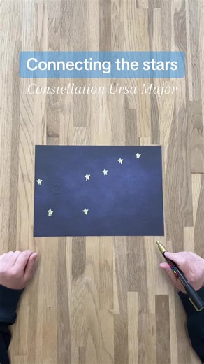 How to Draw the Constellation Ursa Major