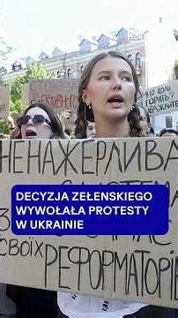 Protests following Zelensky's controversial decision. Why are people defending the former minister?