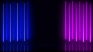Download Neon stream screen abstract animation background blue and purple color for free