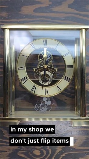 Restoring Time & Faith: Mickey Mouse Clock 🕰️ #Shorts #RhinoReborn