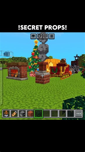 Minecraft New Secret PROPS! Part - 16 [ actions and stuff ] #shorts #bestedit