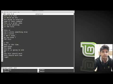 nano command line text editor in linux | nano text editor in detail | nano command in linux
