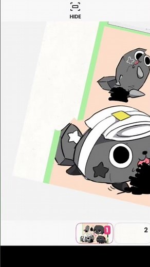 fixing dandy's world art part 1 #dandysworld #art #pebble #coal