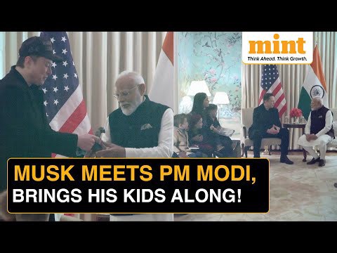 Modi In US: PM Meets Elon Musk, Discusses 'Minimum Govt, Maximum Governance' Ahead Of Trump Meet