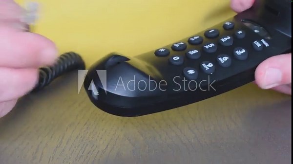 landline telephone connections and the specific cable types used for optimal performance