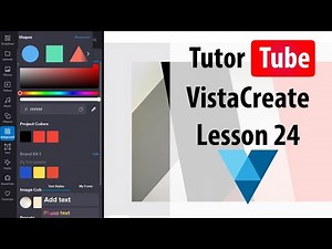 VistaCreate Tutorial - Lesson 24 - Text Alignment and Text Spacing