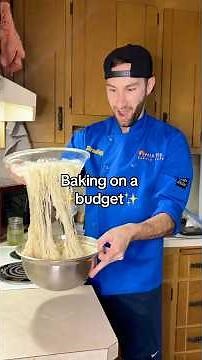 Frugal guy making bread under $1