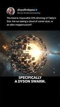 Tabby’s Star: Is This the First Real Alien Megastructure? Explained 🌌 #space #alienworlds #aliens