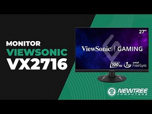 ViewSonic VX2416 - Monitor para juegos IPS OMNI 1080p 1ms 100Hz de 24" con FreeSync