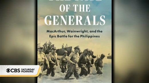 A new book tells the story of Gen. Douglas MacArthur and Gen. Jonathan Wainwright, who was the highest-ranking American POW of World War II. David Martin sat down with the author of "The Fate of the Generals" Jonathan Horn. | CBS Mornings
