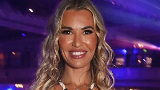 Christine McGuinness shows off her incredible figure in daring edible outfit