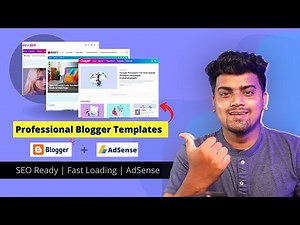 Best Blogger Templates (Professional) ✅SEO Ready, Fast Loading, AdSense Friendly 🔥Premium Template